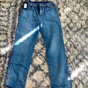Nasty gal Split Hem Jeans, Size 10